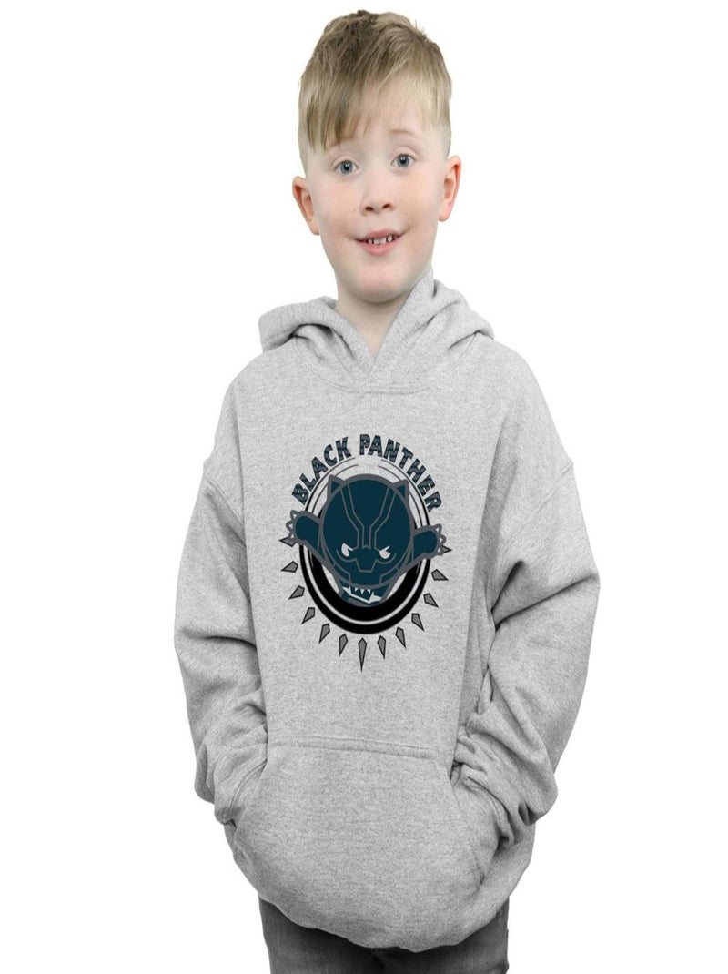 Marvel - Sweat à capuche Gris chiné - Kiabi