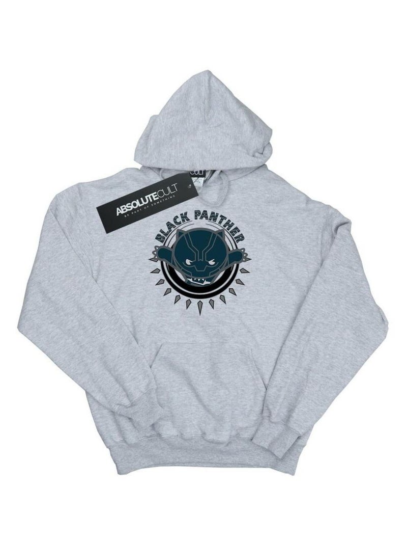 Marvel - Sweat à capuche Gris chiné - Kiabi