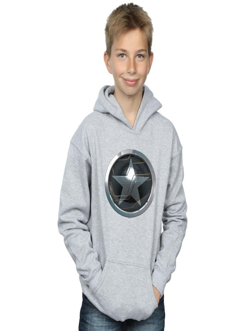 Marvel - Sweat à capuche Gris chiné - Kiabi