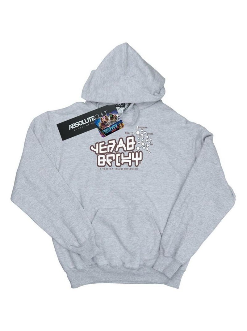 Marvel - Sweat à capuche GUARDIANS OF THE GALAXY Gris chiné - Kiabi