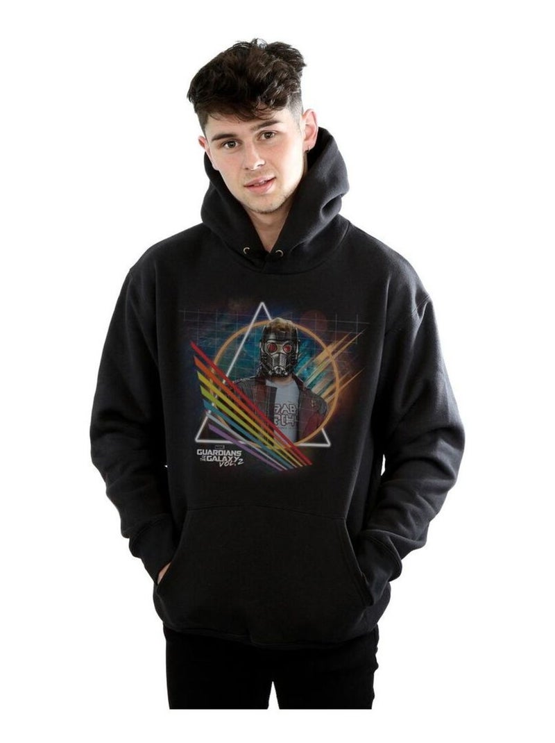 Marvel - Sweat à capuche GUARDIANS OF THE GALAXY Noir - Kiabi