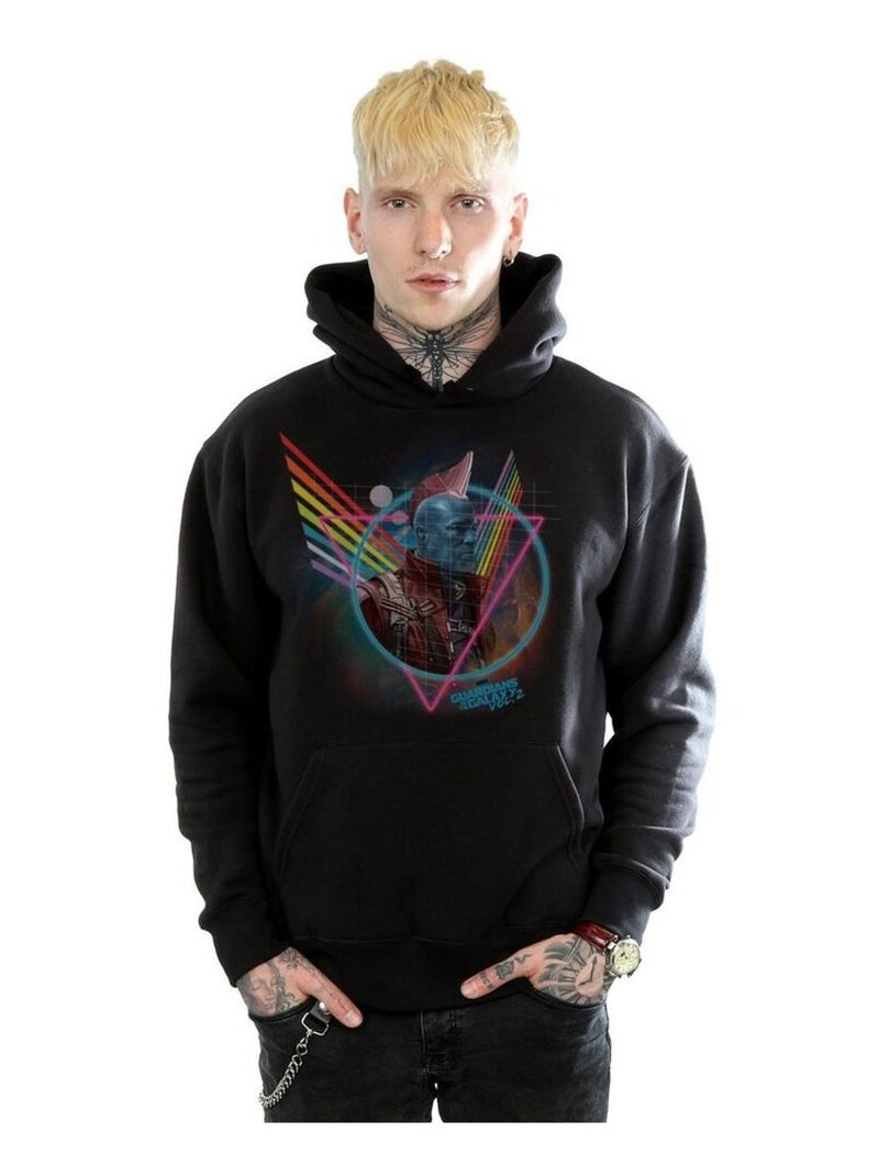 Marvel - Sweat à capuche GUARDIANS OF THE GALAXY Noir - Kiabi