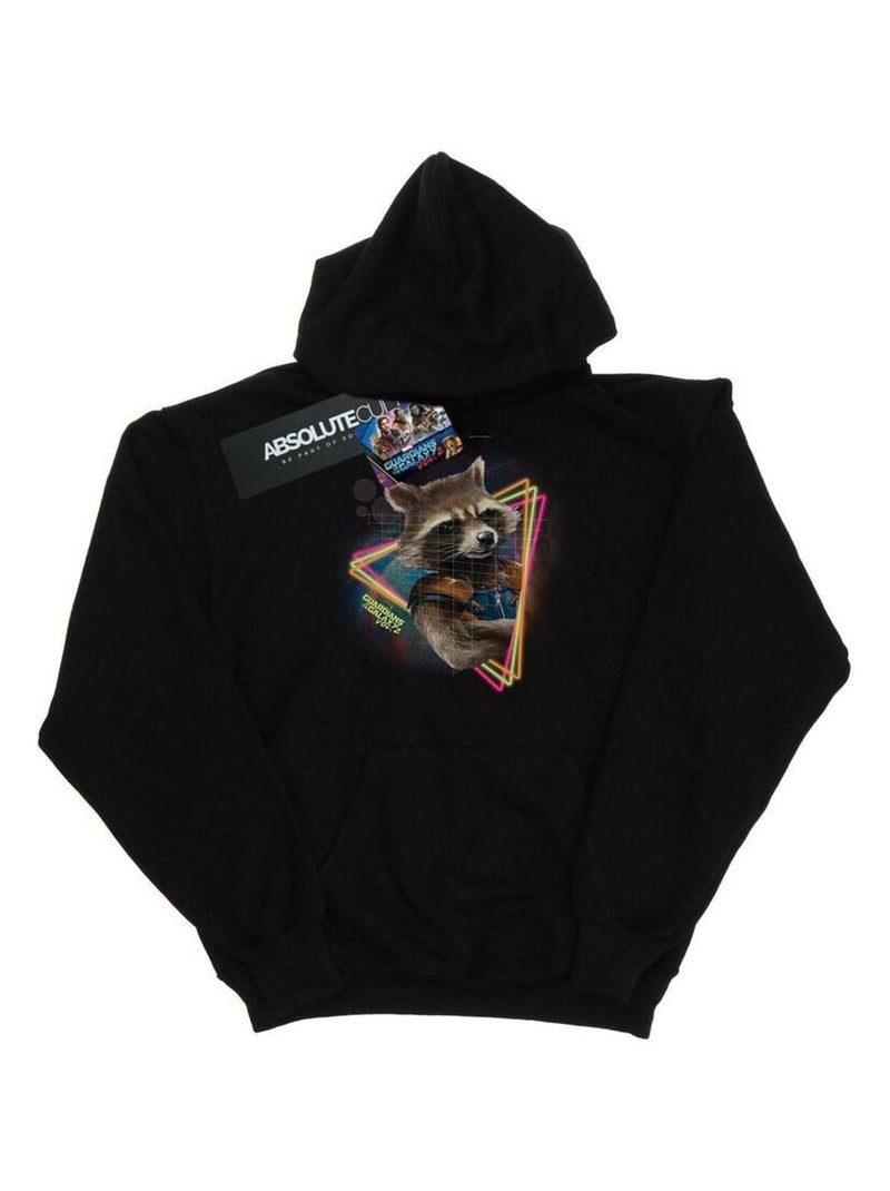 Marvel - Sweat à capuche GUARDIANS OF THE GALAXY Noir - Kiabi