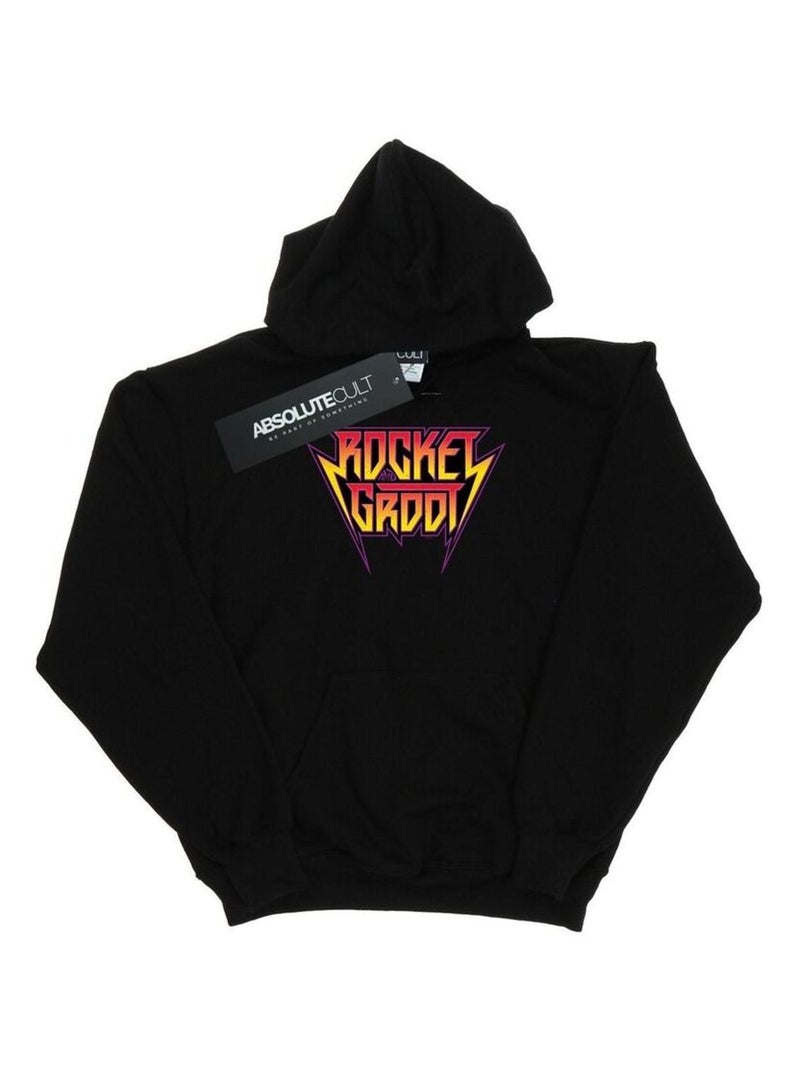 Marvel - Sweat à capuche GUARDIANS OF THE GALAXY Noir - Kiabi