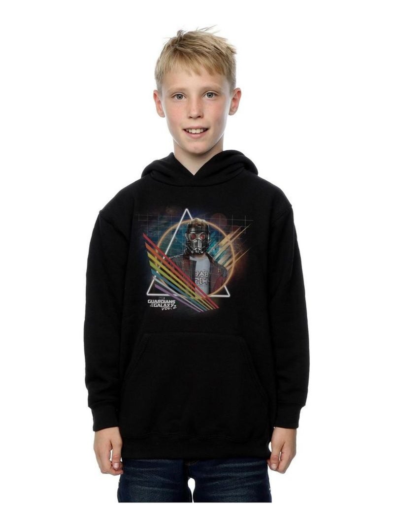 Marvel - Sweat à capuche GUARDIANS OF THE GALAXY Noir - Kiabi
