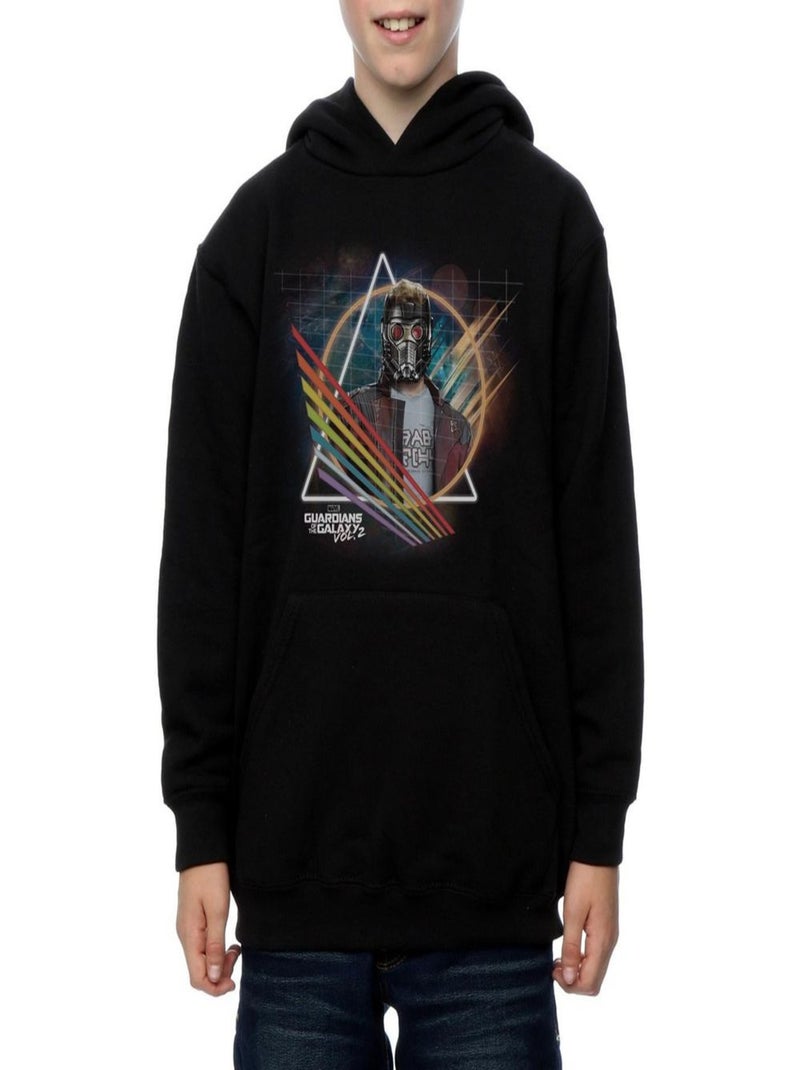 Marvel - Sweat à capuche GUARDIANS OF THE GALAXY Noir - Kiabi