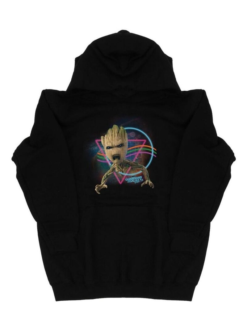 Marvel - Sweat à capuche GUARDIANS OF THE GALAXY Noir - Kiabi