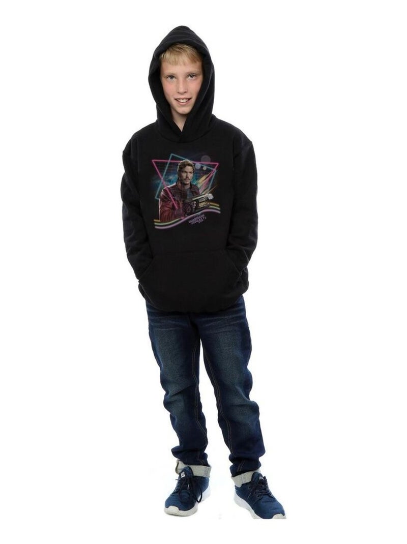 Marvel - Sweat à capuche GUARDIANS OF THE GALAXY Noir - Kiabi