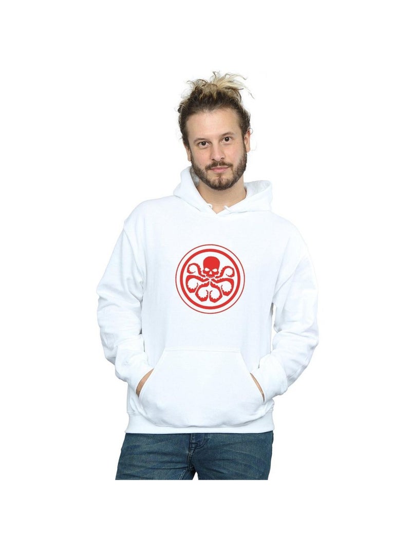 Marvel - Sweat à capuche HYDRA Blanc - Kiabi