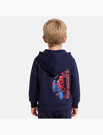 Marvel - sweat à capuche imprimé, poche kangourou