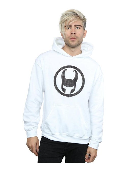 Marvel - Sweat à capuche motif Loki motif/style Symbole - Kiabi Marvel - Sweat à capuche motif Loki motif/style Symbole - Kiabi