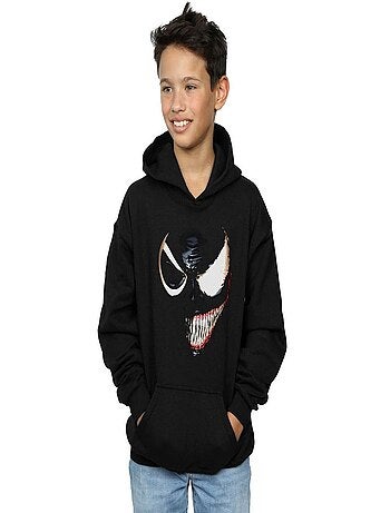 Marvel - Sweat à capuche motif visage divisé de Venin