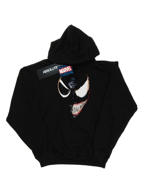 Marvel - Sweat à capuche motif visage divisé de Venin - Kiabi