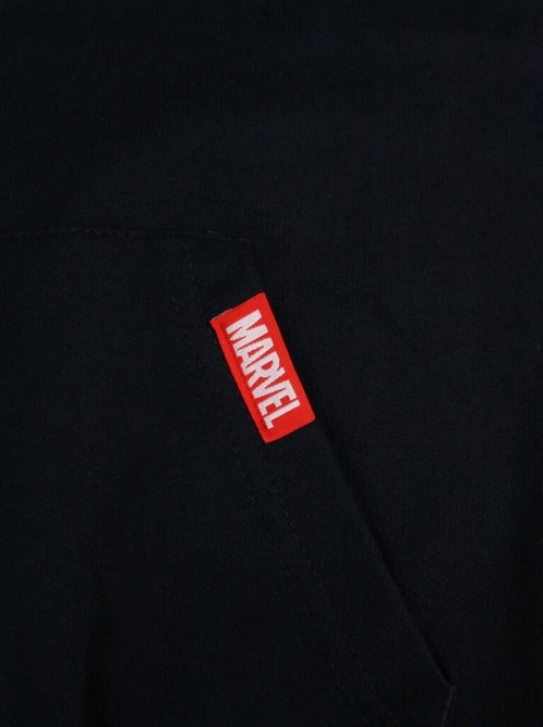 Marvel - Sweat à capuche motifs logo et personnages - Kiabi