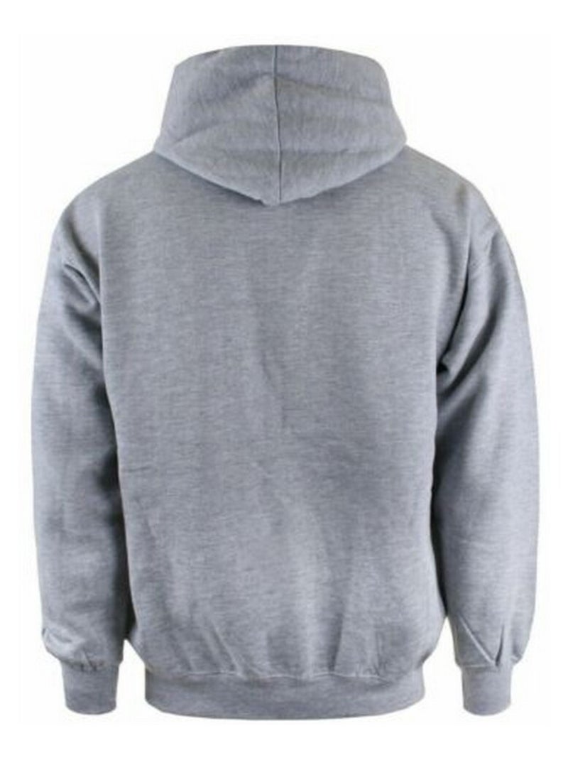 Marvel - Sweat à capuche motifs logo et personnages Gris chiné - Kiabi