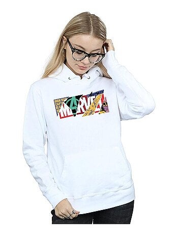 Marvel - Sweat à capuche motif/style logo