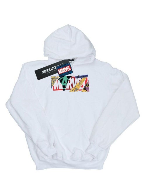 Marvel - Sweat à capuche motif/style logo - Kiabi