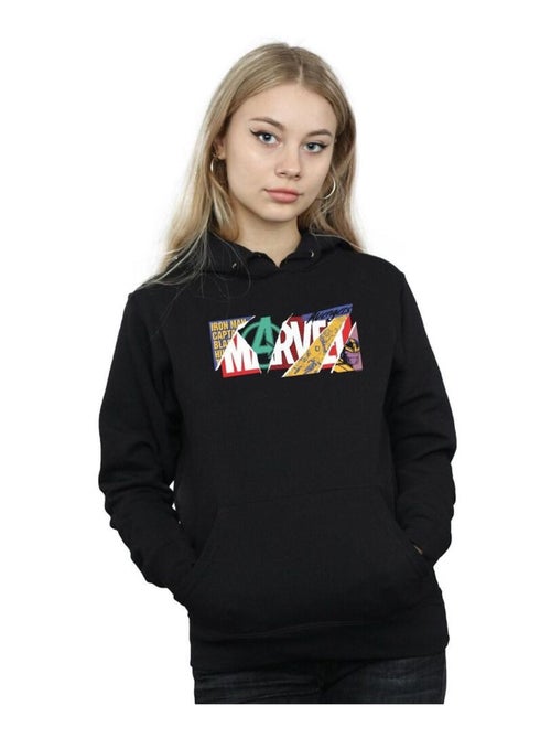 Marvel - Sweat à capuche motif/style logo - Kiabi
