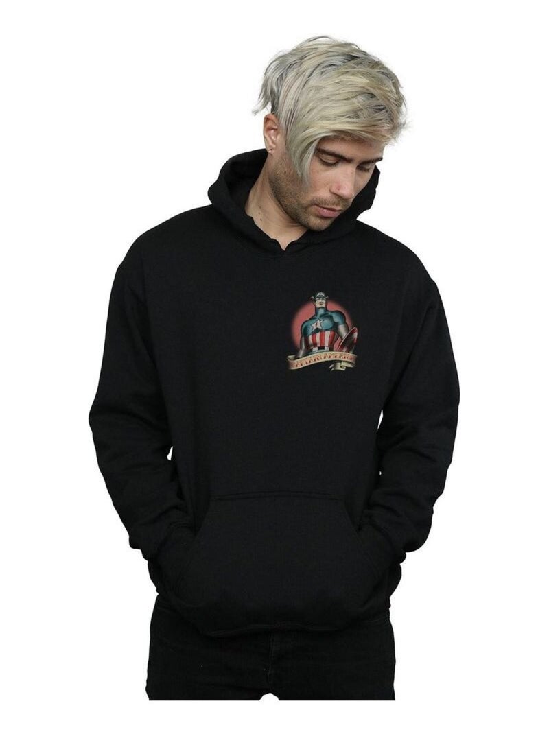Marvel - Sweat à capuche Noir - Kiabi