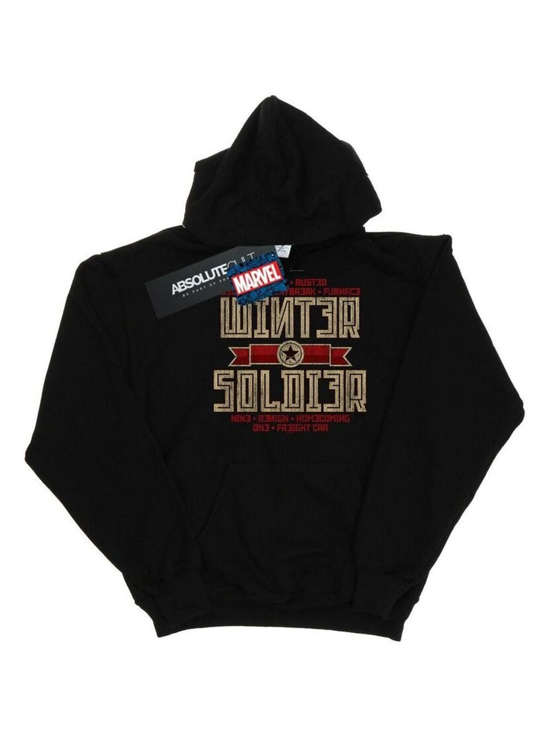 Marvel - Sweat à capuche Noir - Kiabi