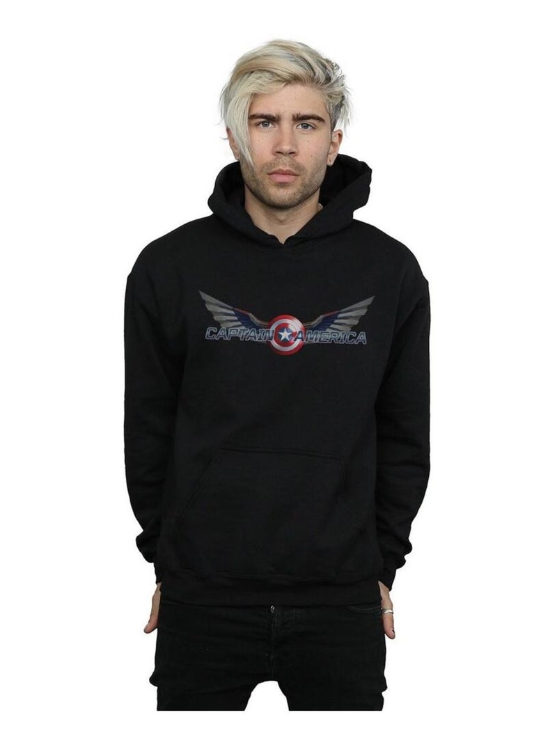 Marvel - Sweat à capuche Noir - Kiabi