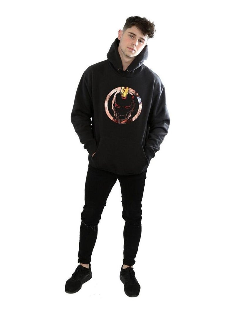 Marvel - Sweat à capuche Noir - Kiabi