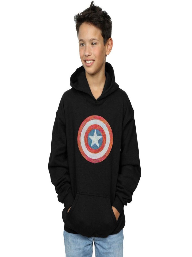 Marvel - Sweat à capuche Noir - Kiabi