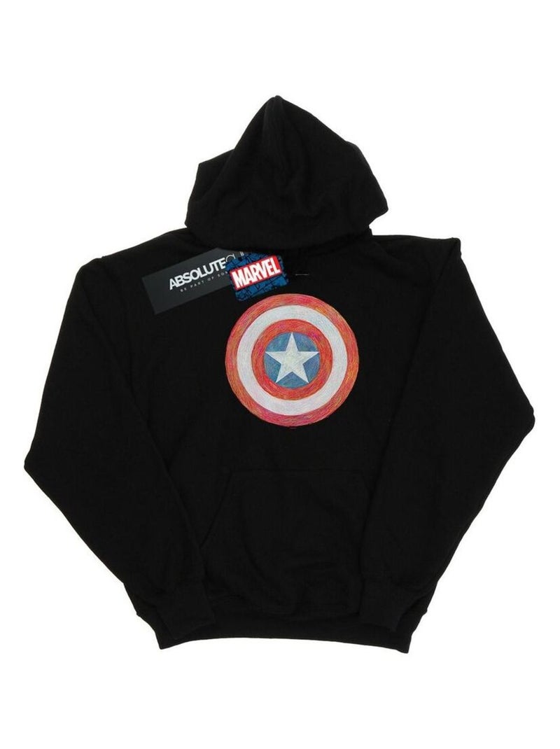 Marvel - Sweat à capuche Noir - Kiabi