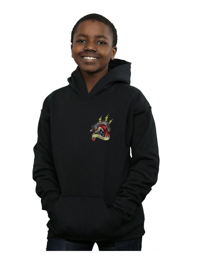 Marvel - Sweat à capuche Noir - Kiabi