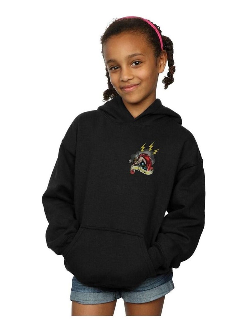 Marvel - Sweat à capuche Noir - Kiabi