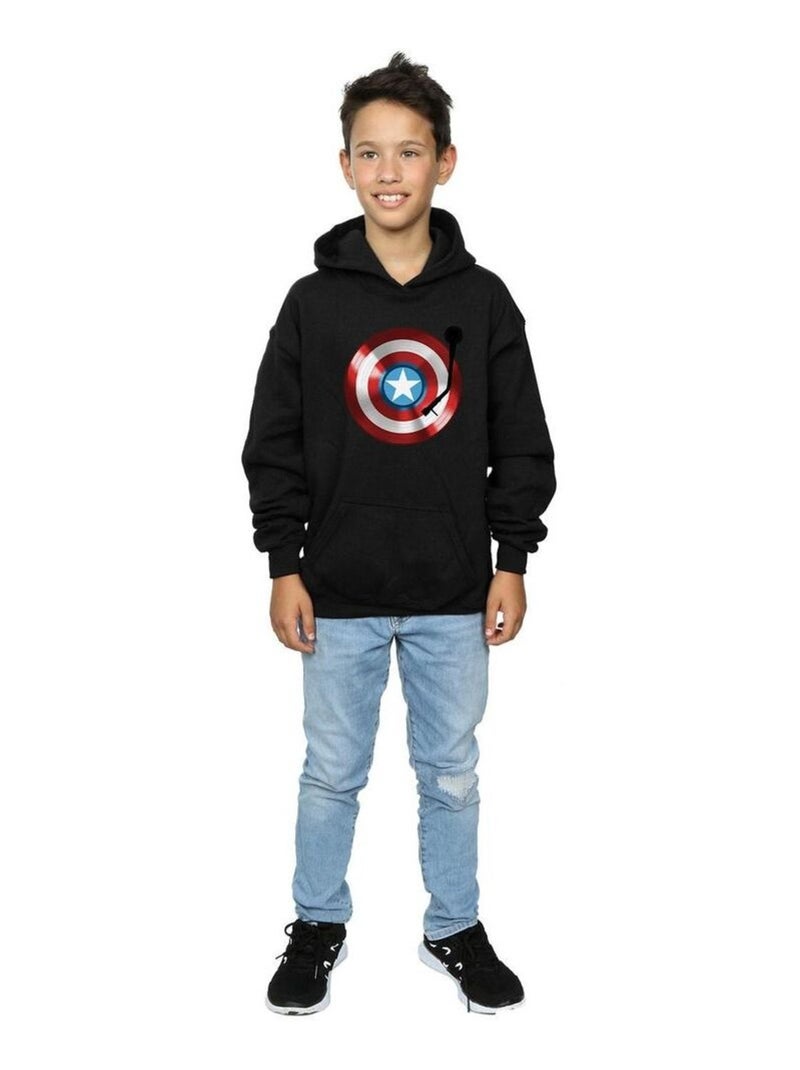 Marvel - Sweat à capuche Noir - Kiabi