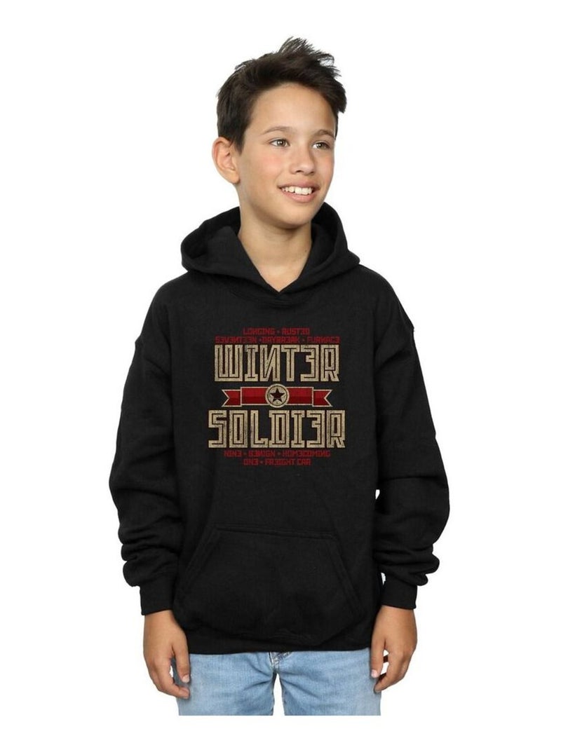 Marvel - Sweat à capuche Noir - Kiabi