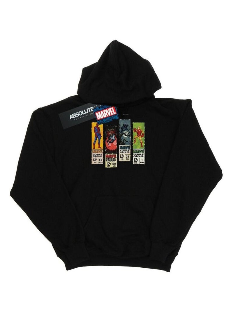 Marvel - Sweat à capuche Noir - Kiabi
