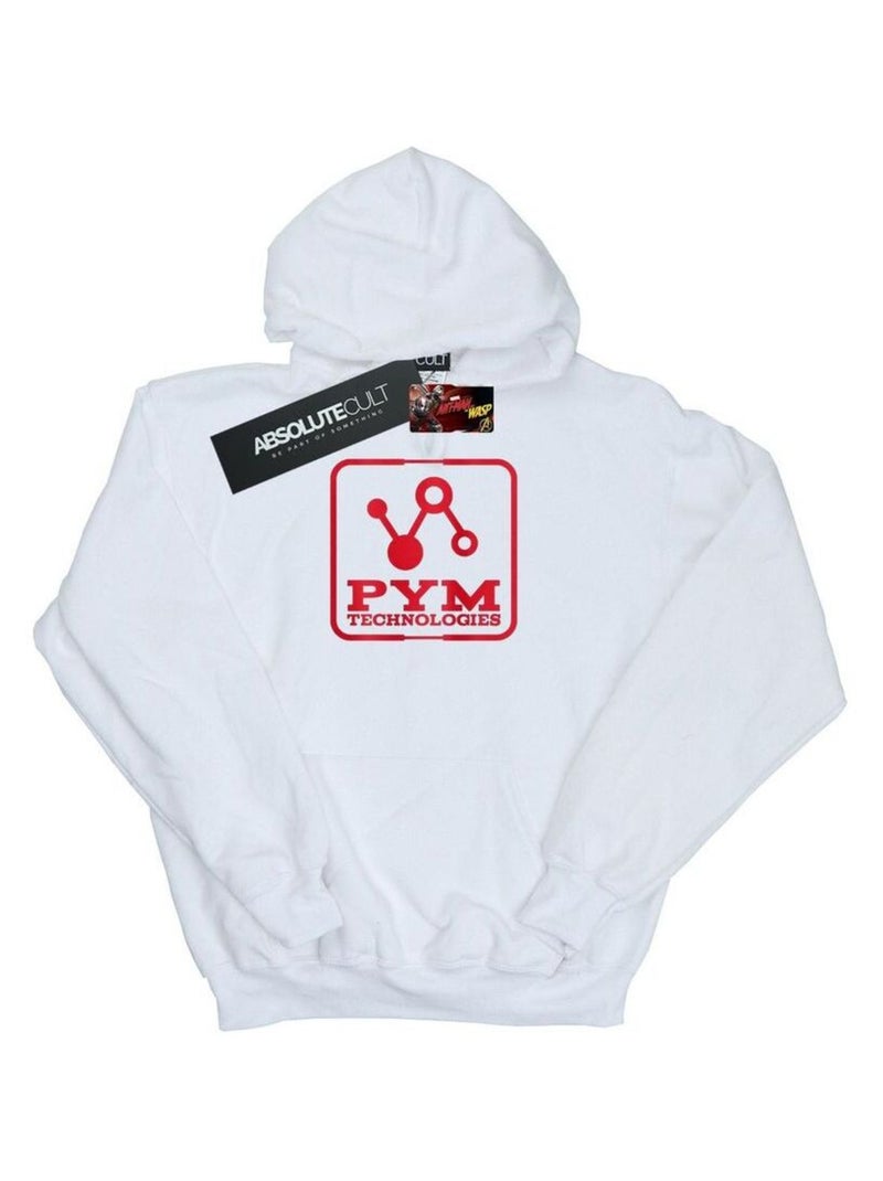 Marvel - Sweat à capuche PYM TECHNOLOGIES Blanc - Kiabi
