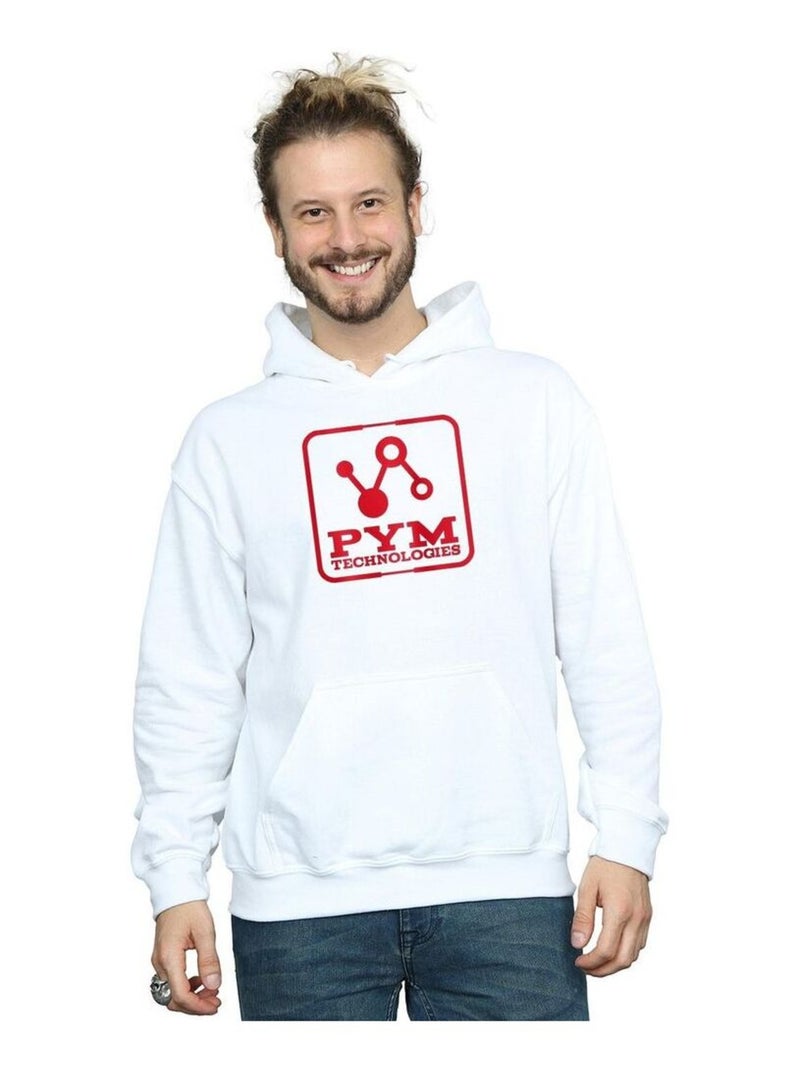 Marvel - Sweat à capuche PYM TECHNOLOGIES Blanc - Kiabi