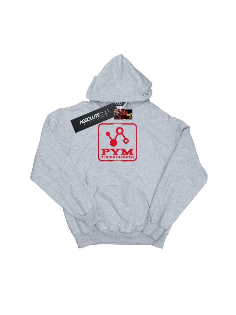 Marvel - Sweat à capuche PYM TECHNOLOGIES Gris chiné - Kiabi