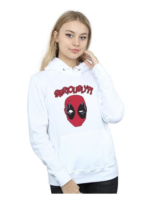 Marvel - Sweat à capuche SERIOUSLY - Kiabi