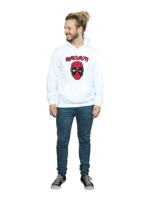 Marvel - Sweat à capuche SERIOUSLY - Kiabi