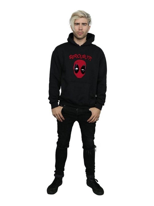 Marvel - Sweat à capuche SERIOUSLY - Kiabi