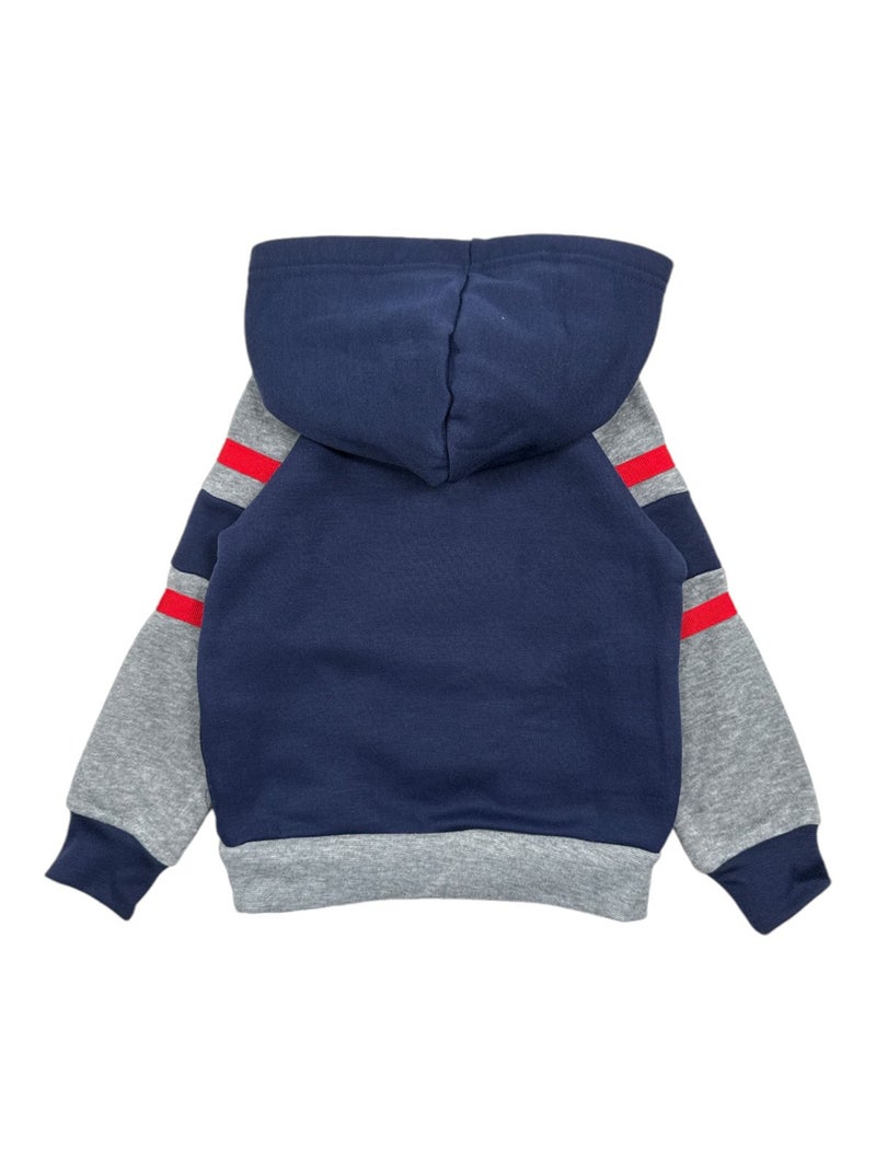 Marvel - Sweat à capuche Spiderman Bleu marine - Kiabi