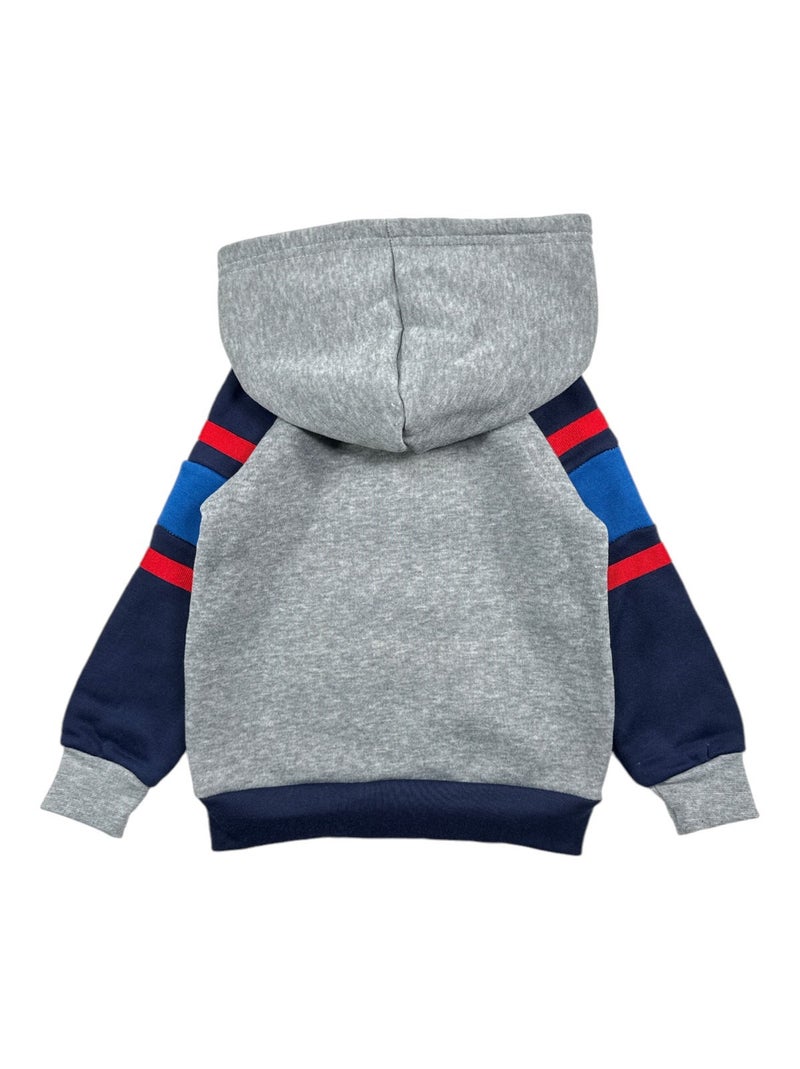 Marvel - Sweat à capuche Spiderman Gris - Kiabi