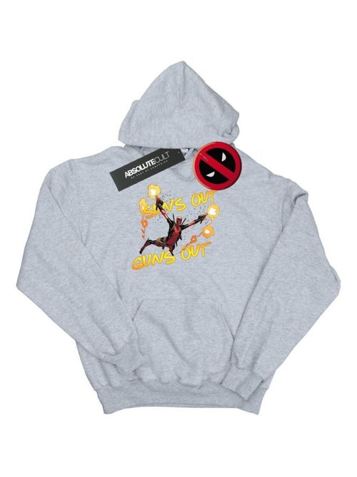 Marvel - Sweat à capuche SUN'S OUT GUNS OUT - Kiabi Marvel - Sweat à capuche SUN'S OUT GUNS OUT - Kiabi