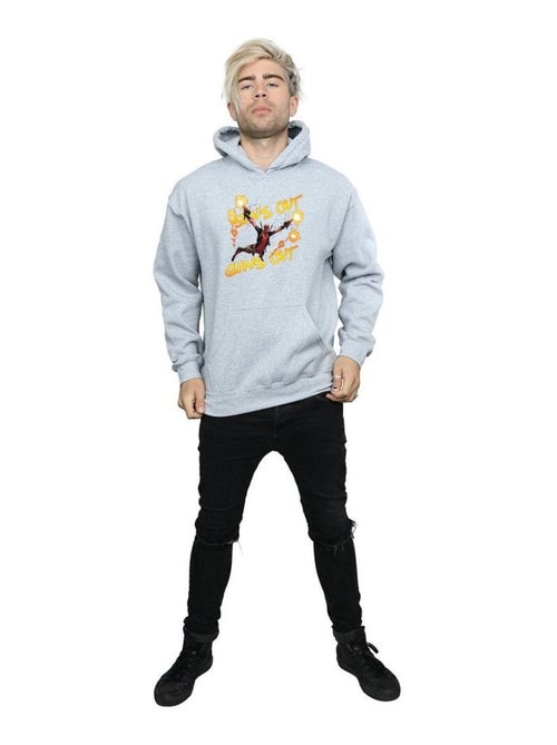 Marvel - Sweat à capuche SUN'S OUT GUNS OUT - Kiabi Marvel - Sweat à capuche SUN'S OUT GUNS OUT - Kiabi