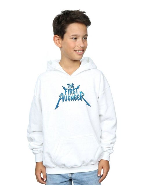 Marvel - Sweat à capuche THE FIRST AVENGER - Kiabi
