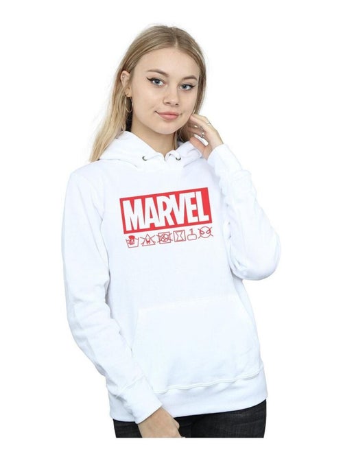 Marvel - Sweat à capuche WASH CARE - Kiabi Marvel - Sweat à capuche WASH CARE - Kiabi