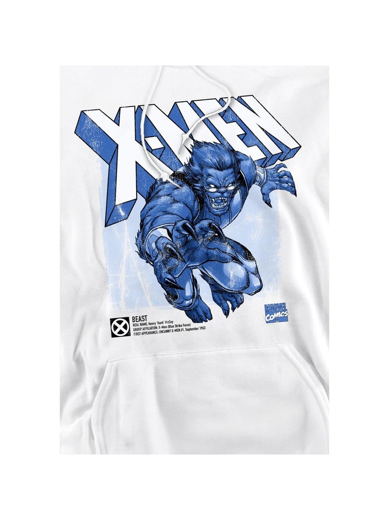 Marvel - Sweat à capuche X-MEN Blanc - Kiabi