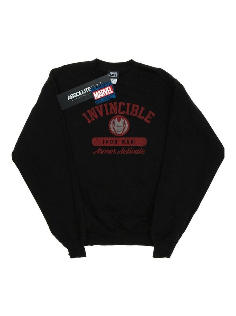 Marvel - Sweat ACTIVATE Noir - Kiabi