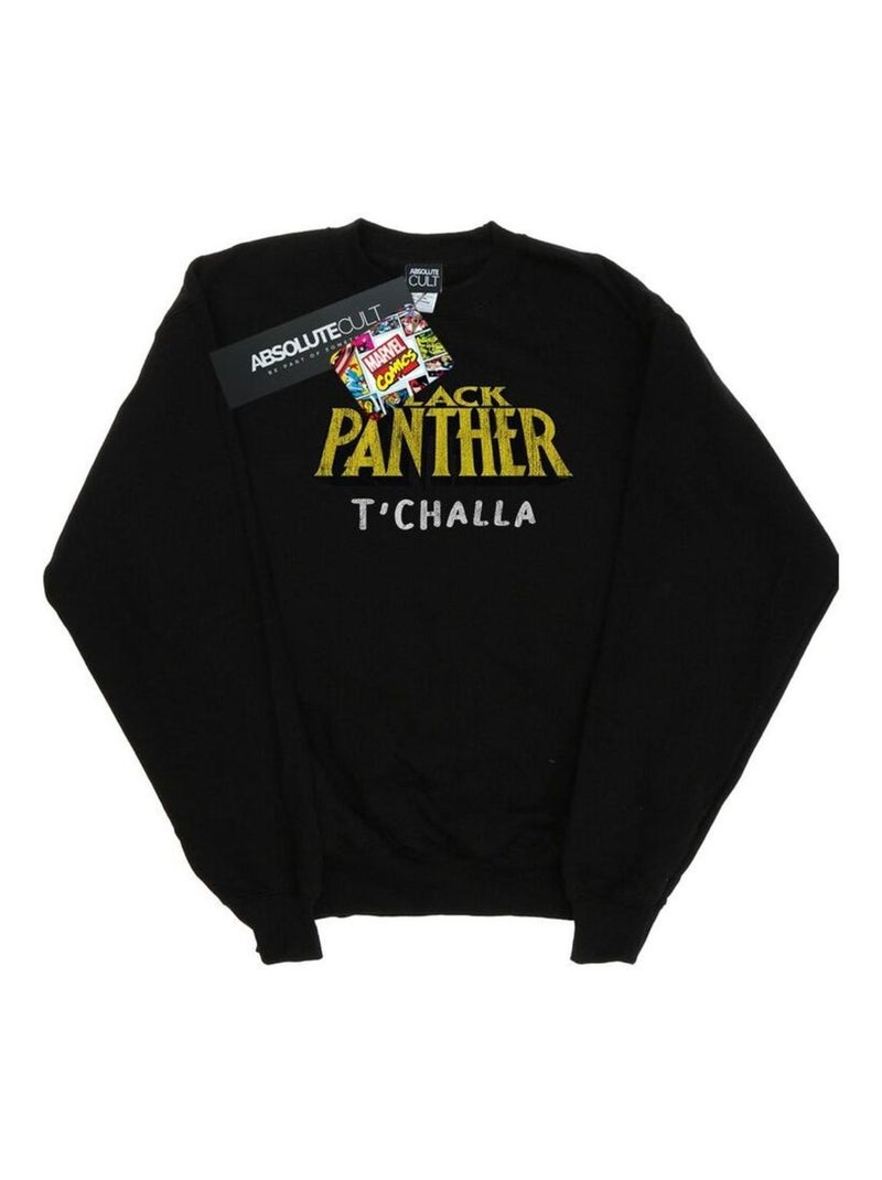 Marvel - Sweat AKA T'CHALLA Noir - Kiabi