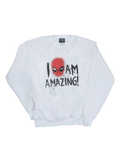 Marvel - Sweat AM AMAZING - Kiabi Marvel - Sweat AM AMAZING - Kiabi