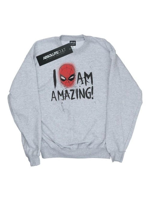 Marvel - Sweat AM AMAZING - Kiabi Marvel - Sweat AM AMAZING - Kiabi